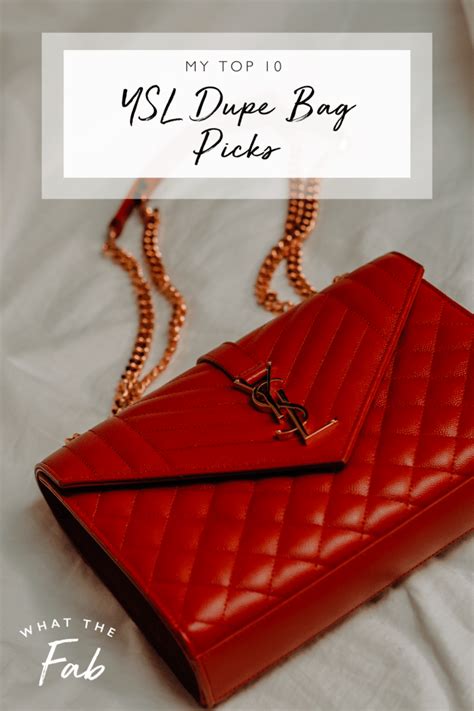 ysl loulou look alike|Top 10 YSL Dupe Bag Picks You HAVE to See: Get the Look.